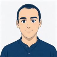 Illustrated portrait of the developer @SurmaliYusupov